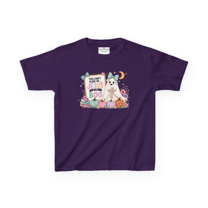 Ghost Halloween Shirt “You Can’t Scare Me, Jesus Is My Boo” Kids T-Shirt