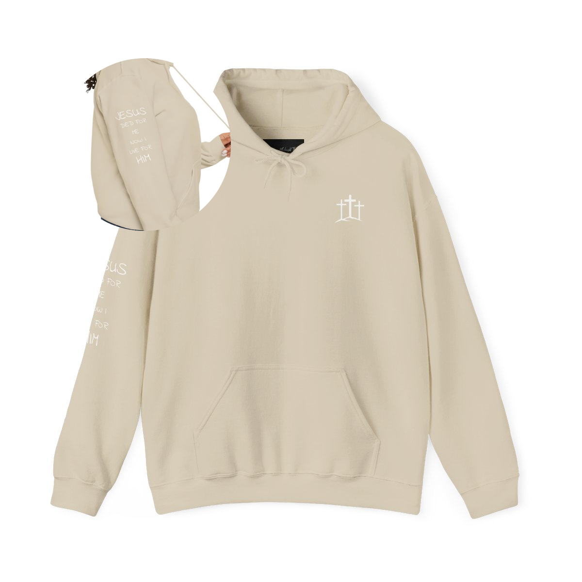 Jesus Died For Me Jesus Cross Hoodie