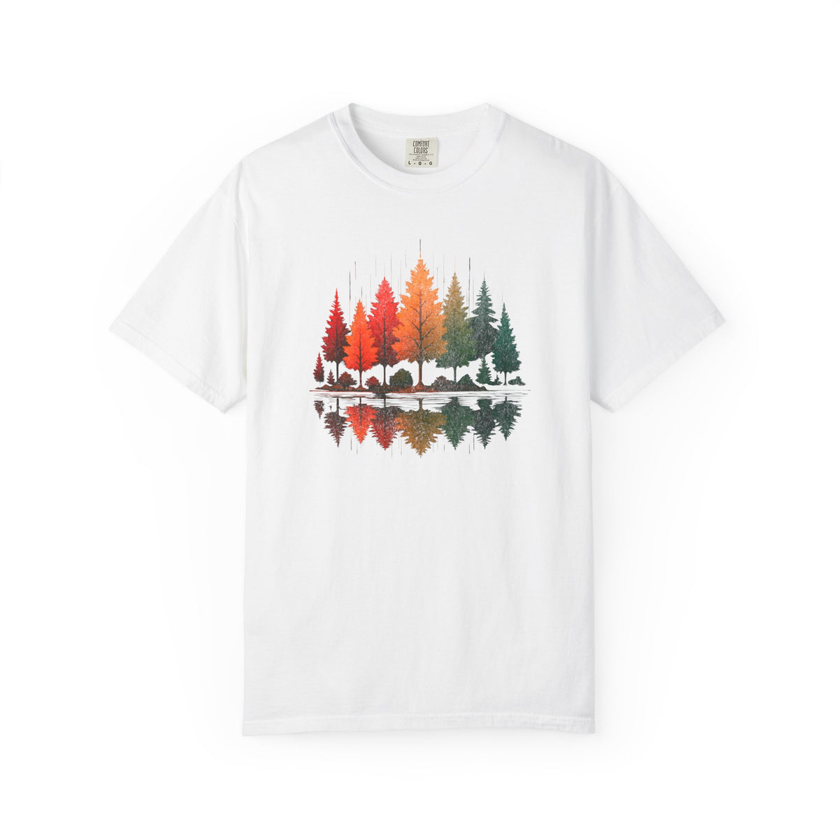 Autumn Forest Reflection T-Shirt