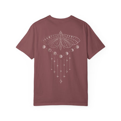 Moth with Moon Phases T-shirt