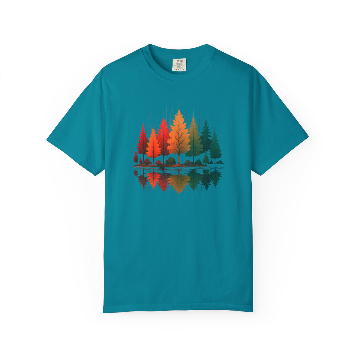 Autumn Forest Reflection T-Shirt