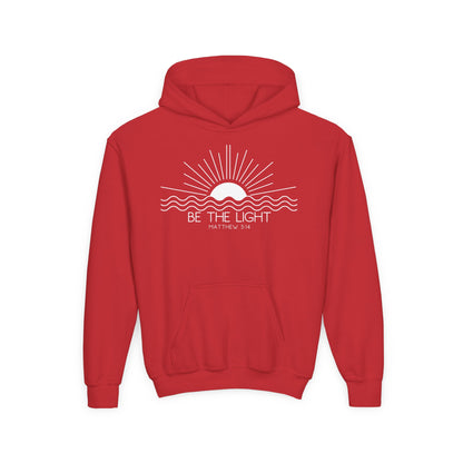 Be The Light Sunrise Youth Hoodie