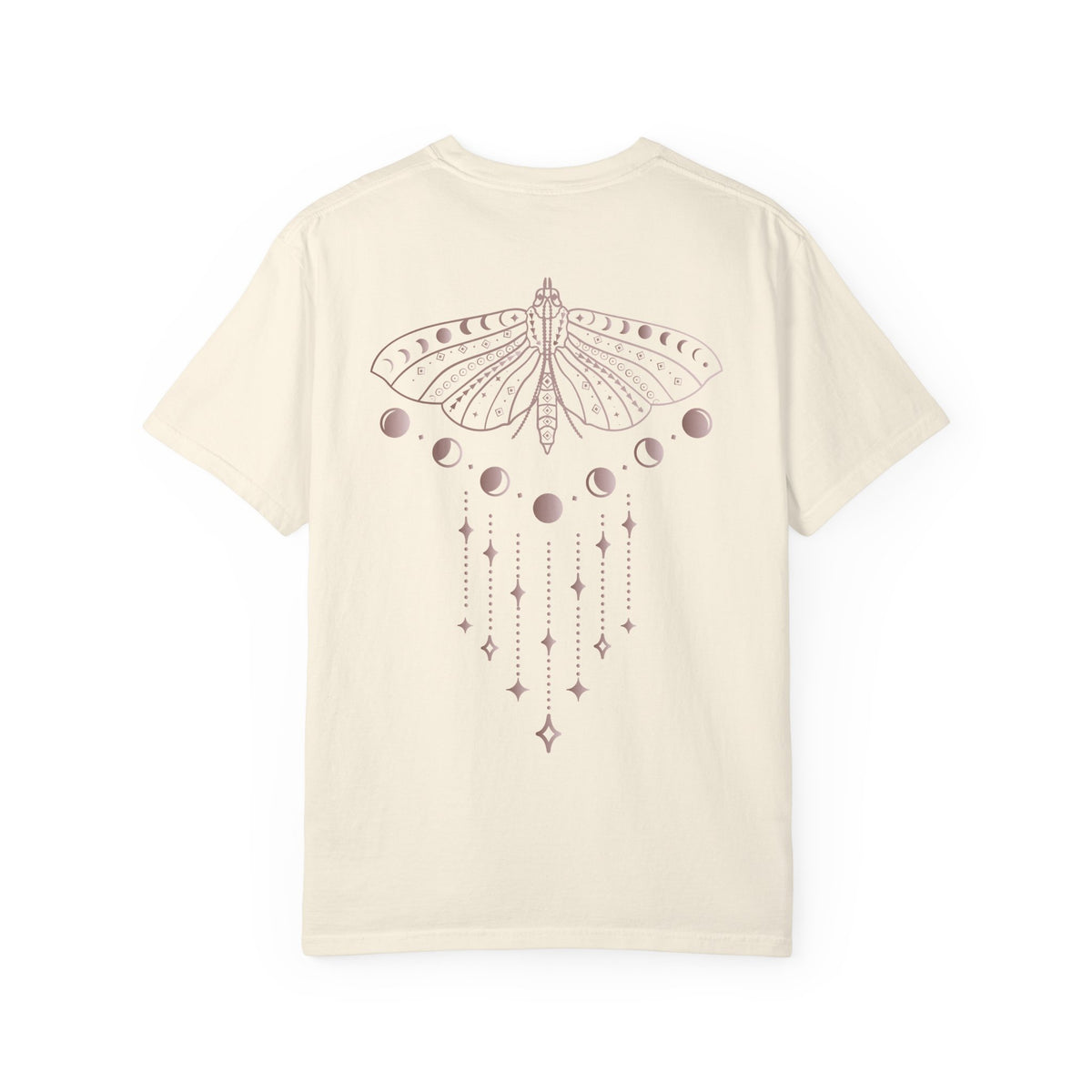 Moth with Moon Phases T-shirt