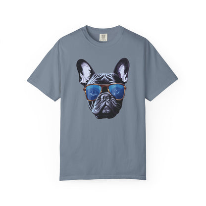 French Bulldog Wearing Sunglasses T-Shirt