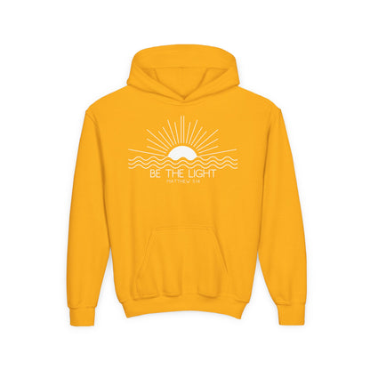 Be The Light Sunrise Youth Hoodie
