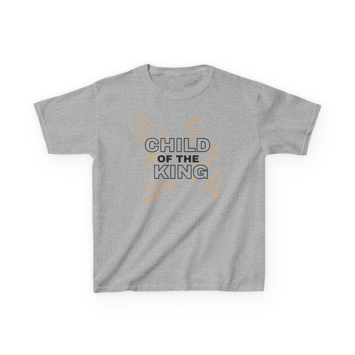 Child of the King Kids T-Shirt — Faith-Based Christian Tee with Star Accent