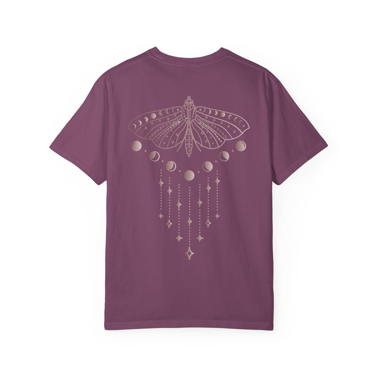 Moth with Moon Phases T-shirt