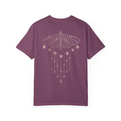 Moth with Moon Phases T-shirt