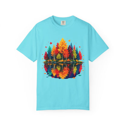 Autumn Lake Reflection T-Shirt