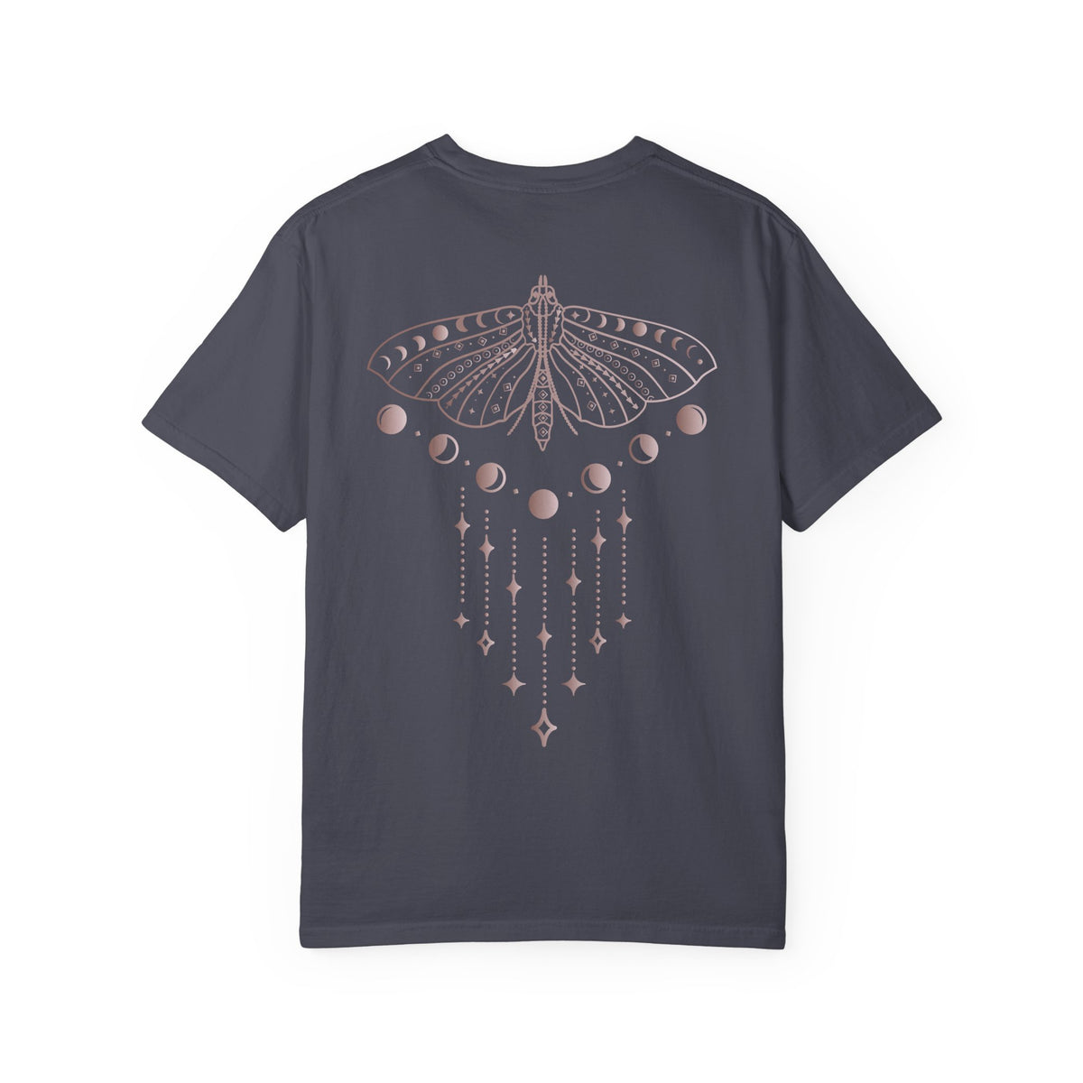 Moth with Moon Phases T-shirt