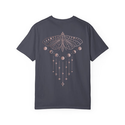 Moth with Moon Phases T-shirt