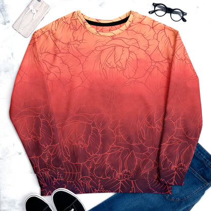 Floral Sunset Sweatshirt