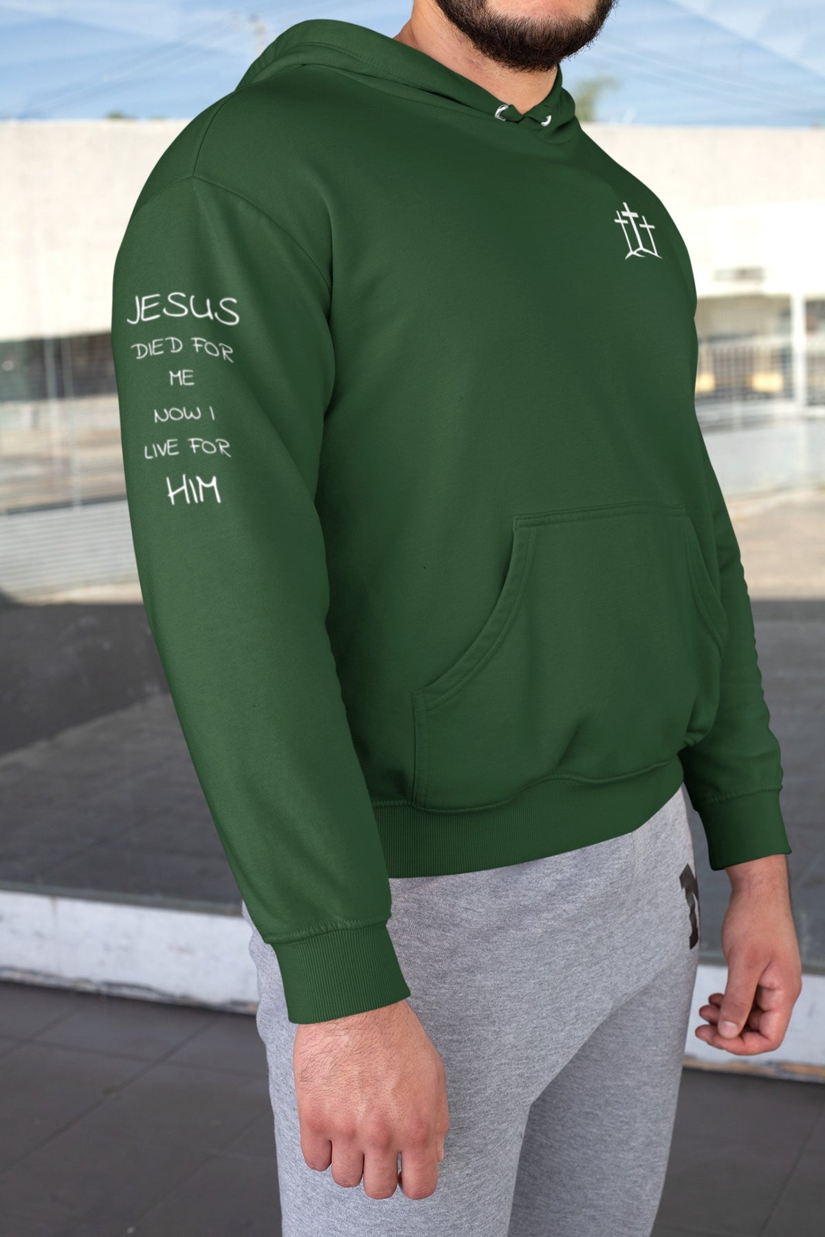 Jesus Died For Me Jesus Cross Hoodie