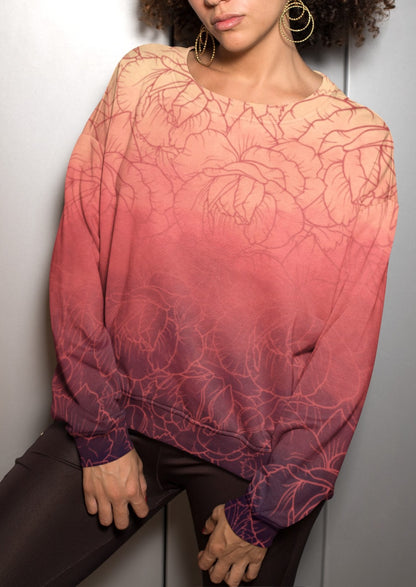 Floral Sunset Sweatshirt