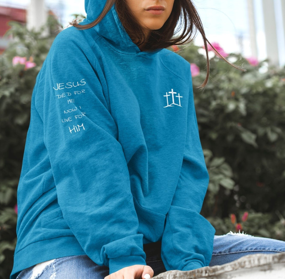Jesus Died For Me Jesus Cross Hoodie
