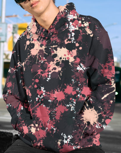 Paint Splatter Custom Hoodie