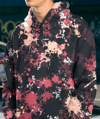 Paint Splatter Custom Hoodie