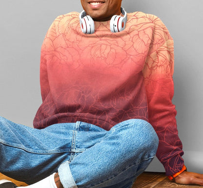 Floral Sunset Sweatshirt