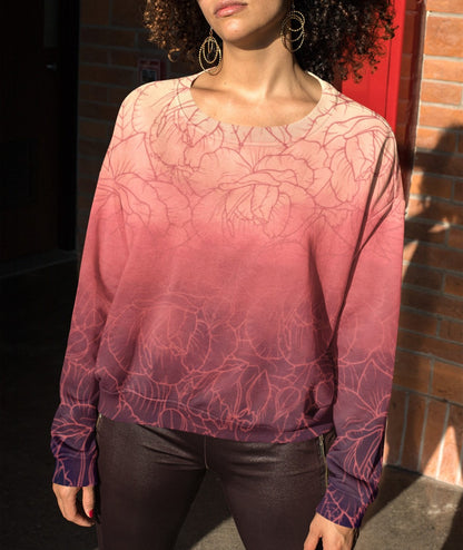Floral Sunset Sweatshirt